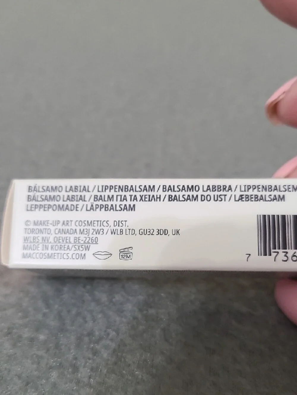 MAC Cosmetics Glowplay Tendertalk Lip Balm - Oops! 461 NEW IN BOX